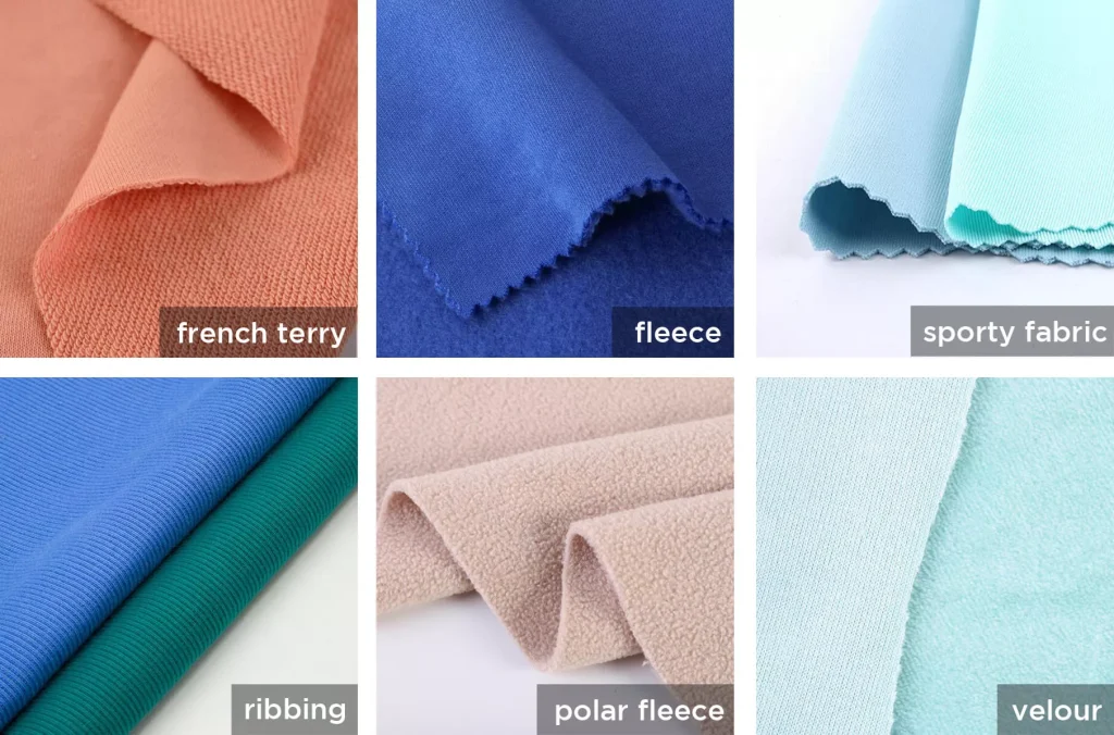 fabric for hoodie crew neck