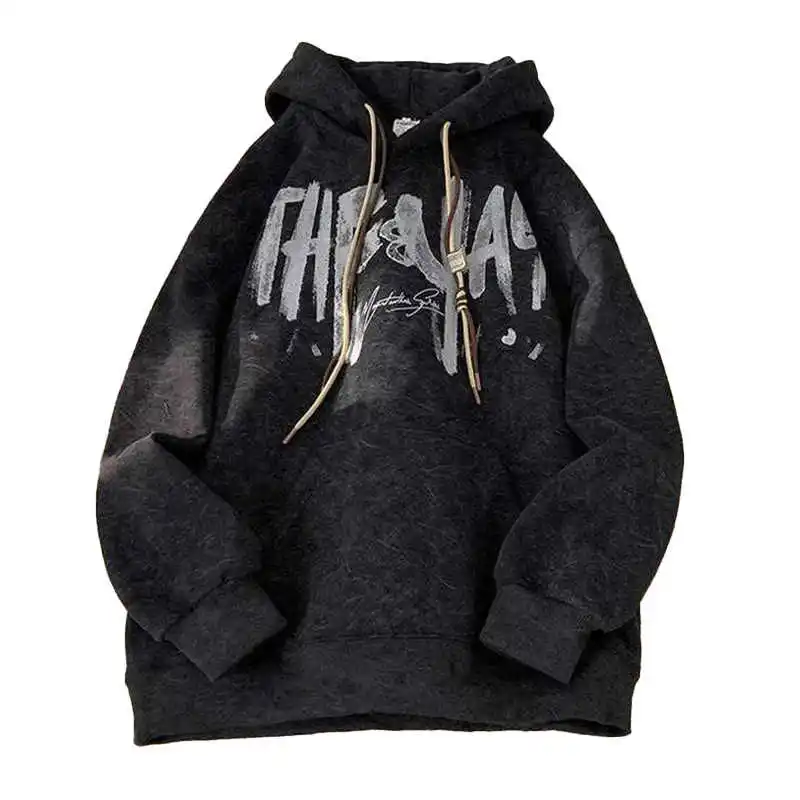 Heavyweight Sport Streetwear Custom Men’s Screen Printed Hoodies - Image 6