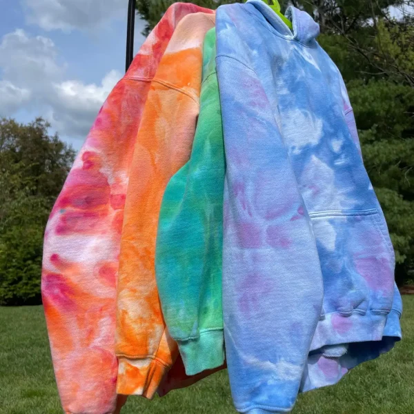 Custom Pullover Plus Size Unisex Tie-Dye Hoodie