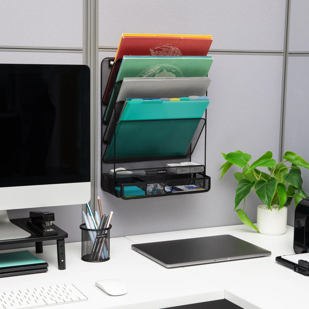 4-TierVerticalFileStorageDesktopOrganizerWallMountOfficeMetalMesh.webp
